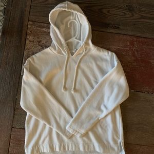 Classic Lou & Grey Cream Hoodie Sweatshirt / Size Medium